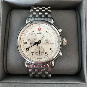 Michele CSX-39 Chronograph Stainless Steel